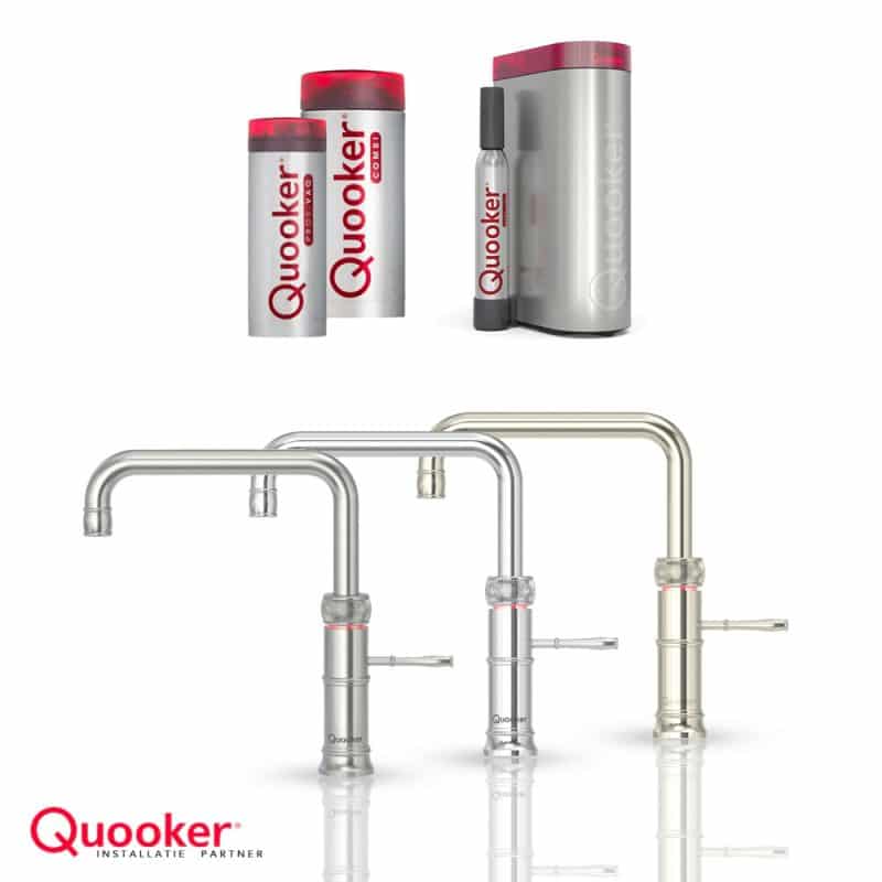 Quooker Classic Fusion Square CUBE Aanbieding