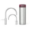 Quooker Chroom Nordic Twintaps Round 3 liter kokend water kraan | inclusief montage service