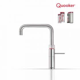 Quooker Fusion Square Zwart Met Reservoir - Inclusief Installatie!